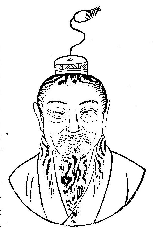 A portrait of Liu Xiang (Image credit to Wikimedia user Guss)